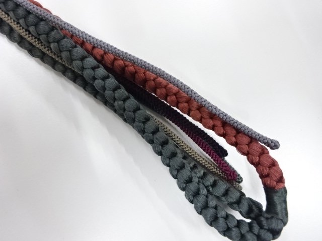  正絹　手組帯締め